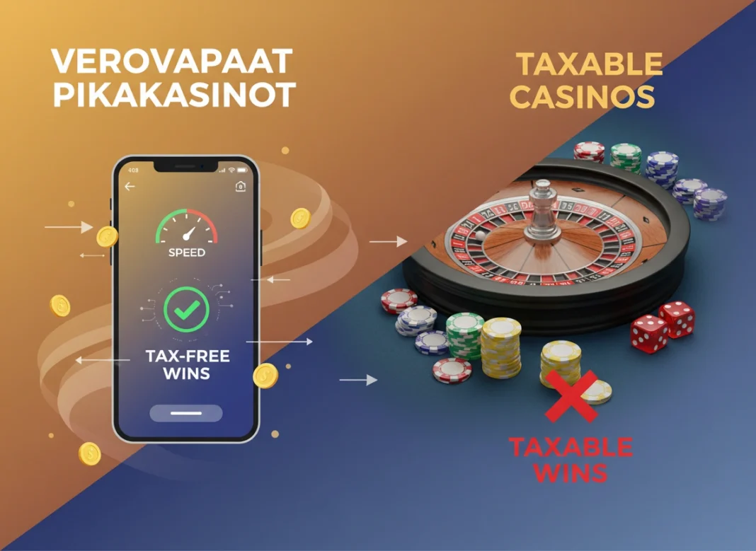 Verovapaat Pikakasinot vs. Taxable Casinos: A Comparison