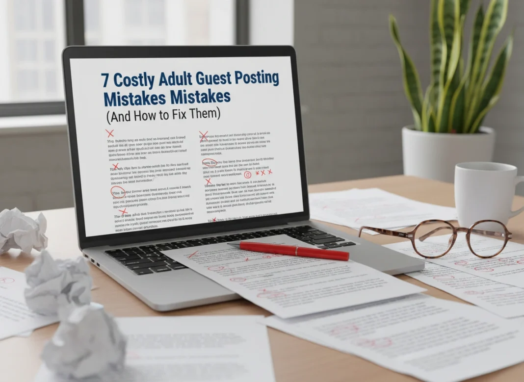 7 Costly Adult Guest Posting Mistakes (And How to Fix Them)