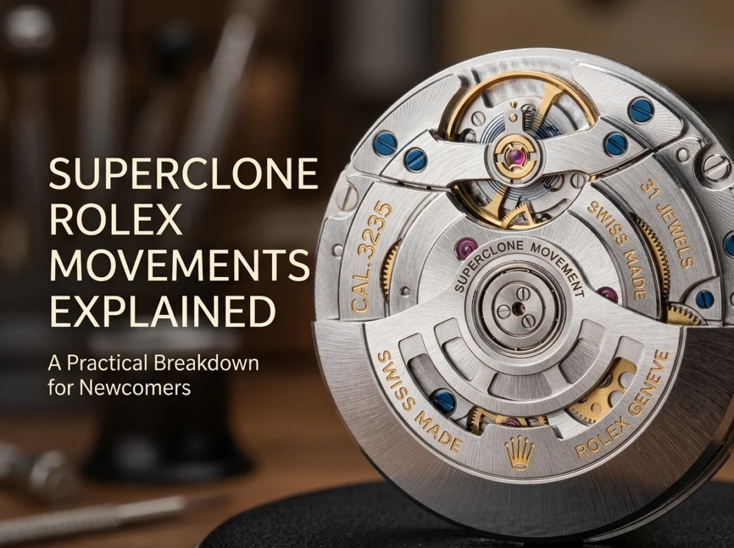 Superclone Rolex Movements Explained: A Practical Breakdown for Newcomers