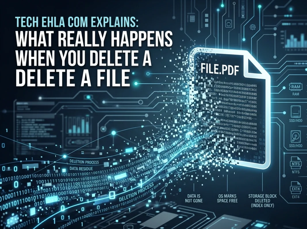 Tech Ehla Com Explains: What Really Happens When You Delete a File
